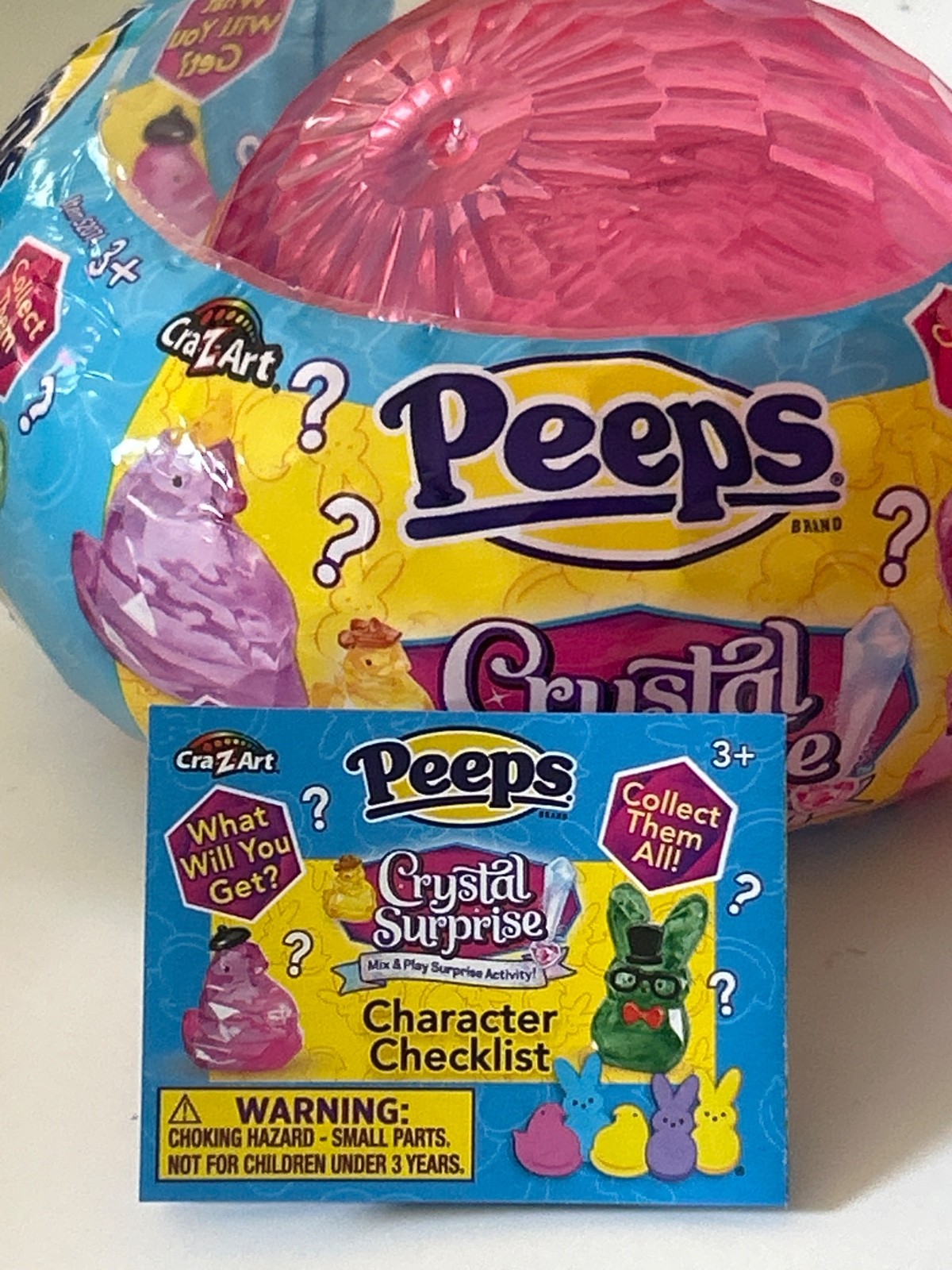 PEEPS Crystal Surprise *You Pick* Peep Chick Bunny Miniature Plastic Figure