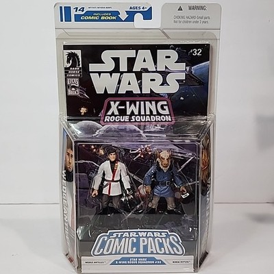 Star Wars Rogue Squadron Comic Packs #32 MOC 5'' Wedge Antilles Borsk Fey'lya
