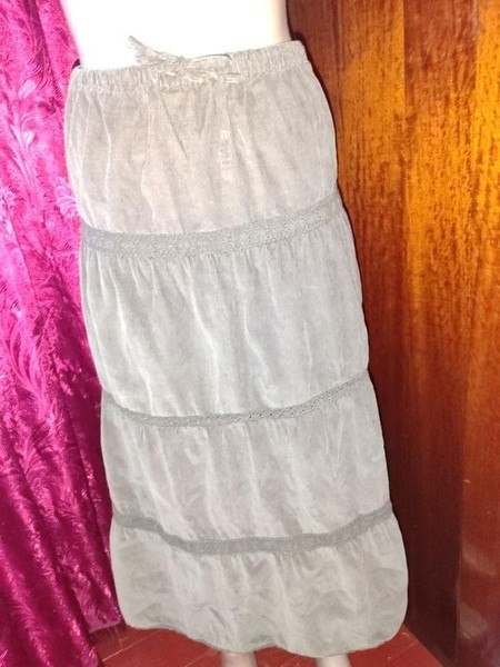 Women Boden Skirt Grey Lace 36 / S / 44