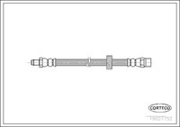 Corteco Bremsschlauch 19027752 FüR Volvo S90 V70 384 S60 964 285 2 1 Bifuel CNG