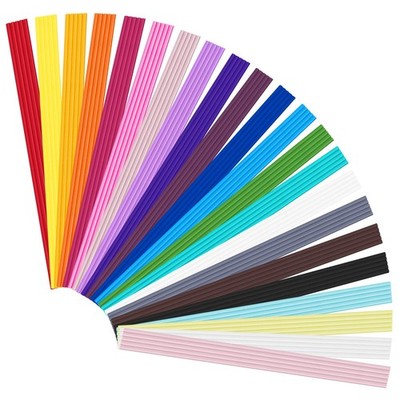 22 Colors 3D Printing Filament Refill for 3Doodler Start+ 3D Pen, Safe Low Print