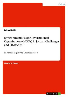 Environmental Non-Governmental Organizations (NGOs) in Jordan. Challenges and Ob