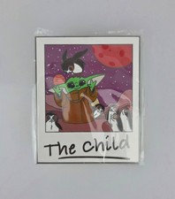 Grogu The Child Pin LE 50 Pictures With Porgs Day Dreamer Star Wars Mandalorian