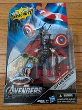 MARVEL Avengers Captain America Aerial Infiltration Mission figure, Hasbro 2011
