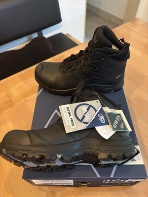 Haix Black Eagle Safety 50mid S3 Sicherheitsschuhe, Größe 43