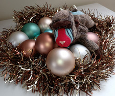 Lovely Gift for Christmas Ty Beanie Babies, Blue Cheeks, Mandrill Monkey 9”