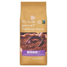 Lichfields Fairtrade Gourmet Espresso Beans 1kg x 8 15.81 per kilo
