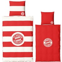 Fc Bayern MüNchen BettwäSche Rot/Weiß WendebettwäSche Bayern MüNchen Fanartikel