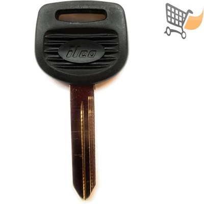 Freightliner Truck Key Blanks Pack of 5 Black Plastic Flat Head Mechanical