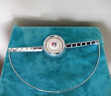 1955 Ford Customline Fairlane Steering Wheel Horn Ring Fdh-3624 1955 Ford Customline Fairlane Steering Wheel Horn Ring Fdh-3624