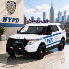 Daron 1/43 NYPD Ford Police Interceptor Utility SUV Diecast Model NY71400 New