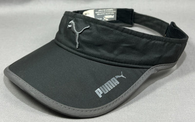 Puma Sport Golf Strapback Sun Visor Hat Outdoor Tennis Athletic Adjustable Mens