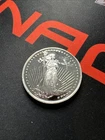 Saint Gaudens Silver Towne 1 oz .999 Fine Silver Round Ounce Vintage Eagle (C)