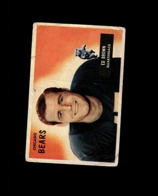 1955 Bowman 53 Ed Brown RC POOR #D1,526743