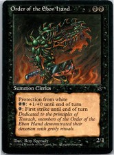 Order of the Ebon Hand (Spencer) C Fallen Empires LP