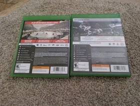 NHL 19 HOCKEY+ MADDEN 19 FOOTBALL  2 BUNDLE SET LOTS  Xbox One - Free Shipping 