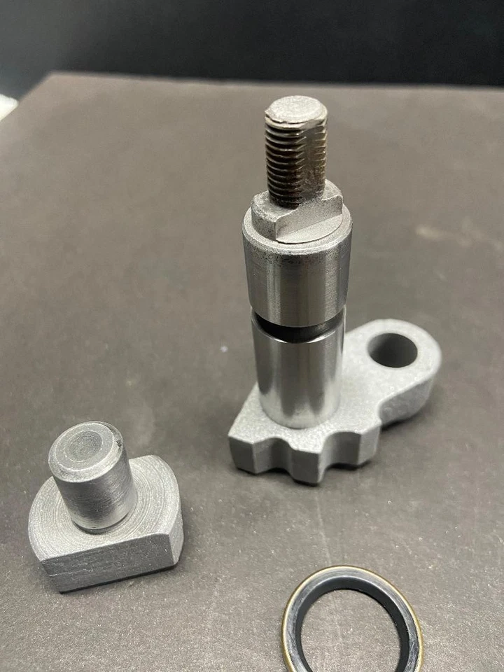 Muncie 4 Speed Reverse Shift Shaft Detent Lever 3/8 stud Fork & Seal M20 M21 M22 - Image 2 of 3