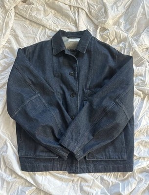 LEMAIRE Boxy Jacket Indigo Denim Size XL | eBay