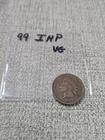 1899 Indian Head Penny Cent Listing VG