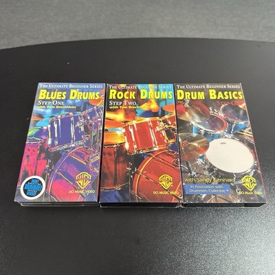 The Ultimate Beginner Series Drum Basics, Blues, Rock One Unopened
