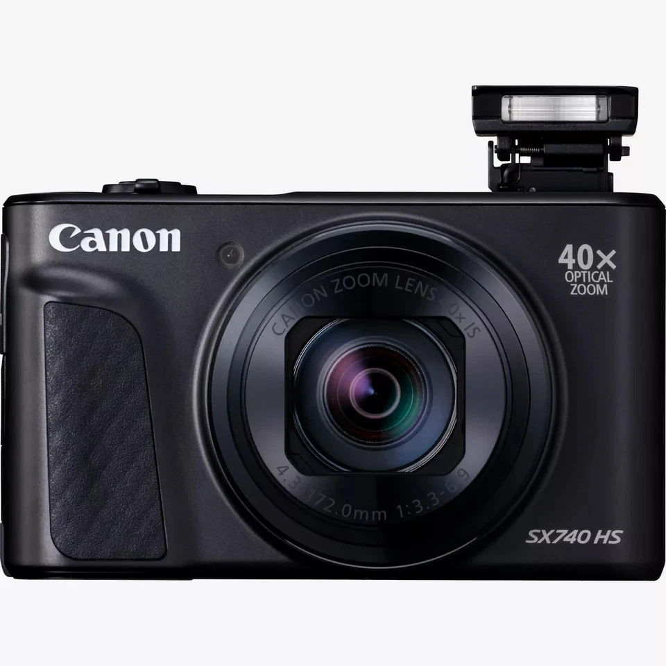 Canon PowerShot SX740 HS Lite Edition Kompaktkamera schwarz - Bild 3 von 4