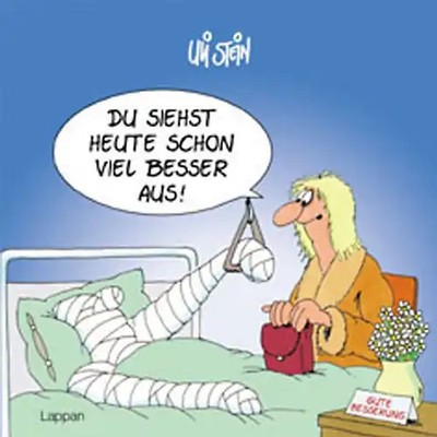 Du siehst heute schon viel besser aus ZUSTAND SEHR GUT