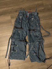 Tripp Nyc X-straps Baggy Daan Goodman Convertible Cargo Jeans Mens Small Tripp Nyc X-straps Baggy Daan Goodman Convertible Cargo Jeans Mens Small