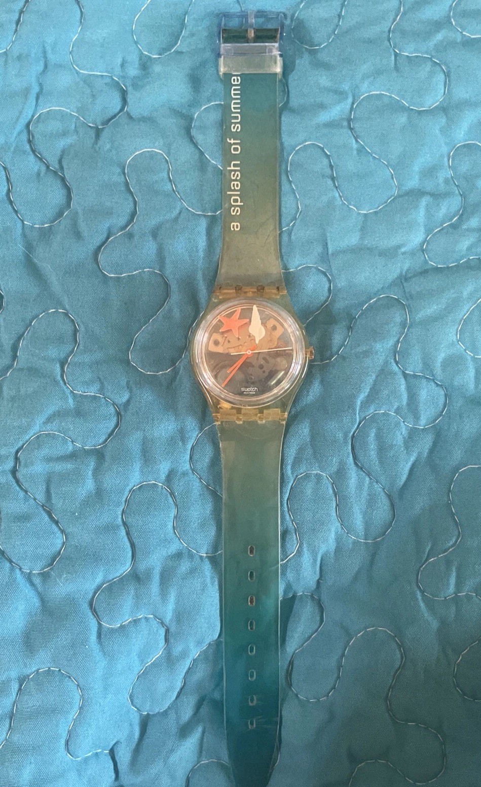 34mm Vintage HTF Swatch * Standard Watergoods Gents - vintagewatches.pk