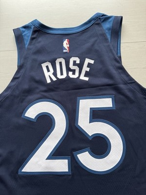Derrick Rose NBA Timberwolves Icon Authentic Game Jersey Pro Cut