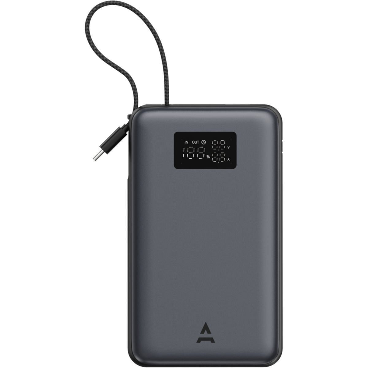 Batterie externe ADEQWAT 20000 mAh 100W ADW noire pour ordinateur portable