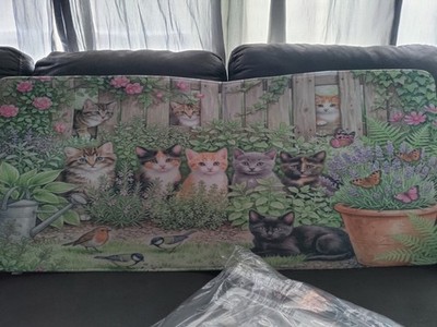 Multicolor Cat Garden standing mat