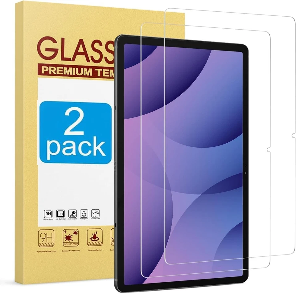 2 Pack Tempered Glass Screen Protector For Samsung Galaxy Tab S11 S10 S9 A11 A9 - Image 2 of 4
