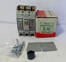Dong-A DB63Cb DEVICO MCCB 20A 3P 460V Molded Case Circuit Breaker