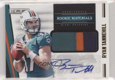 2012 Panini Rookies & Stars Prime Signatures 34/49 Ryan Tannehill #220 Auto 08zi