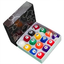 Mini Pool Table Balls Set Professional 25/32/38mm Small Billiard Balls for Kid