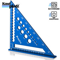 Zimmermannswinkel Multifunktional Metall Aluminium 18Cm WinkelfüHrung 45-90 Grad