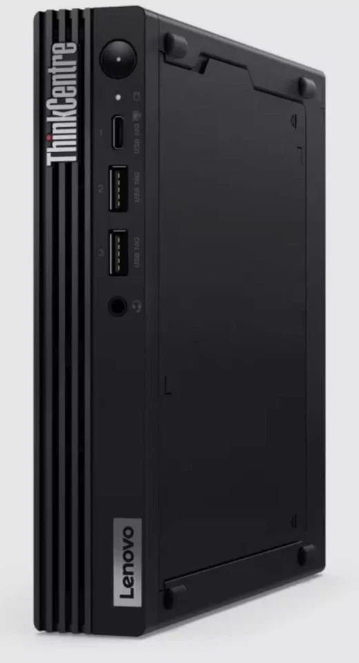 Computadora de escritorio pequeña Lenovo ThinkCentre M60q Chromebox, Intel Celeron 7305 4 GB, 64 GB Foto 2 de 3