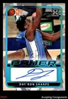 2021-22 Leaf Pro Set Power Platinum #BADS1 Day'Ron Sharpe Rookie AUTO 49/99
