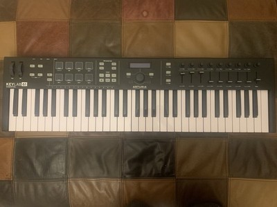 Arturia KeyLab Essential 61 61-Key MIDI Keyboard Controller Pads Faders Encoders