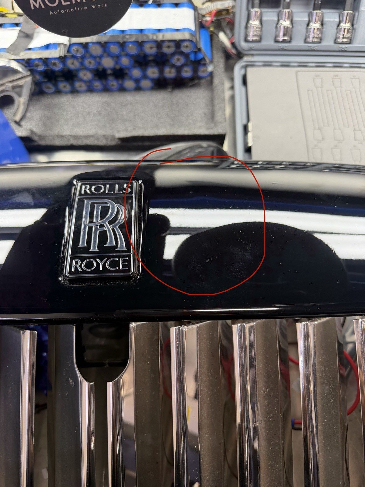 2025 Rolls Royce Specter Grill Oem Black