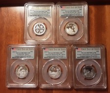 2019-S NP Quarters-Silver Limited Edition Set PCGS PR70DCAM FIRST STRIKE