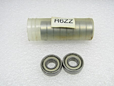  Lot of 10 R6-ZZ 3/8" x 7/8" x 9/32" Shielded Bearing