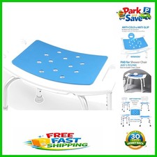 Anti-Skid Bath Chair Cushion - 9" x 14" for Enhanced Shower Safety