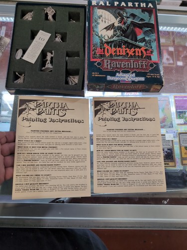 Ral Partha Ravenloft Mini Denizens of Ravenloft LOT W/ Feast Of Goblyns - Picture 5 of 17