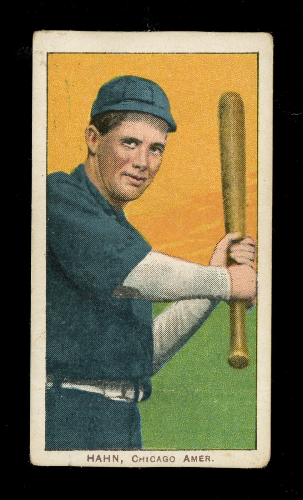 T206 Piedmont 150 Ed Hahn Chicago White Sox Card PR Range Trimmed (66216)