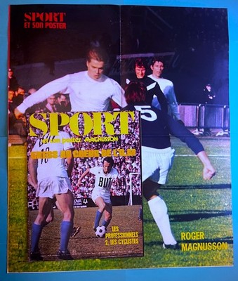FUSSBALL IN MARSEILLE IM HERZEN DES GRAND OM 1971/1972 POSTER MAGNUSSON CRUYFF AJAX