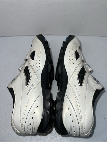 SHIMANO SH-WM62 SILBER & SCHWARZ DAMEN FAHRRADSCHUHE FAHRRAD GRÖSSE 6,5 - Bild 6 von 8