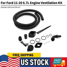 Engine Kit Replacement for 11-20 Ford 6.7L Powerstroke CCV PCV Black