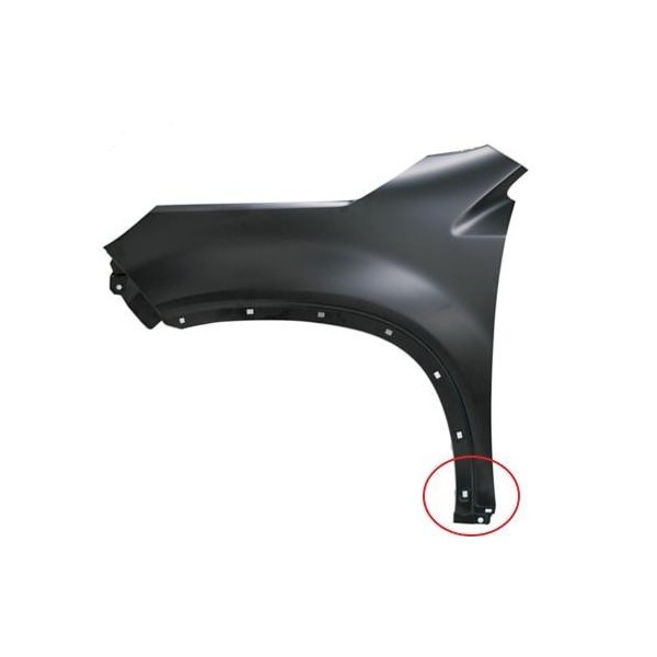KotflüGel Vorne Sx FüR Kia Sorento Von 2010 LöCher Radlauf 663112P010-image