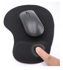 Ergonomic Mouse Pad with Wrist Rest, Gel Wrist Support Mousepad, Pain Relief Lap